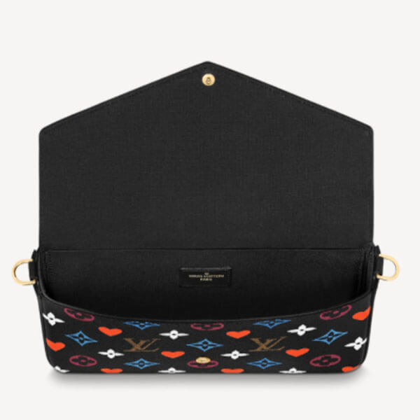 ルイヴィトン ゲームオン 偽物 ショルダーバッグ ヴィトン GAME ON 21Cruise 新作 ポシェットフェリシー M80232